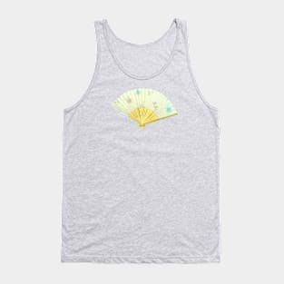 Jasmine Folding Fan Photo Tank Top